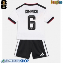 Maglie da calcio Germania Joshua Kimmich #6 Prima Maglia Bambino Mondiali 2026  Manica Corta + Pantaloni corti)